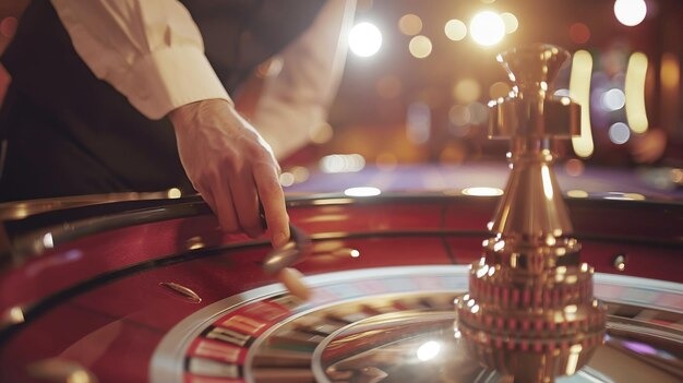 Hand result screen showing winner and payout